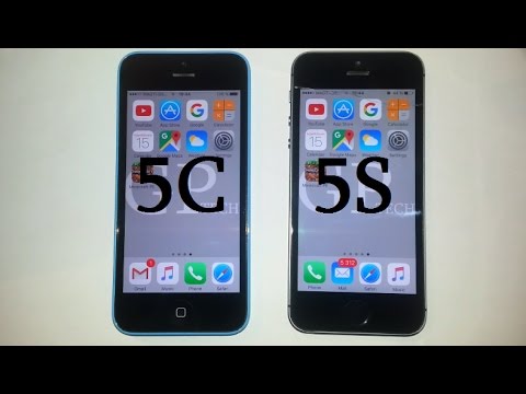 iPhone 5c iPhone 5s-ის წინააღმდეგ 2017 ქართულად